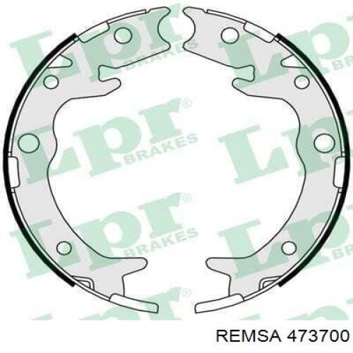 Тормозные колодки стояночного тормоза Remsa 473700 цена, от 22.53 USD