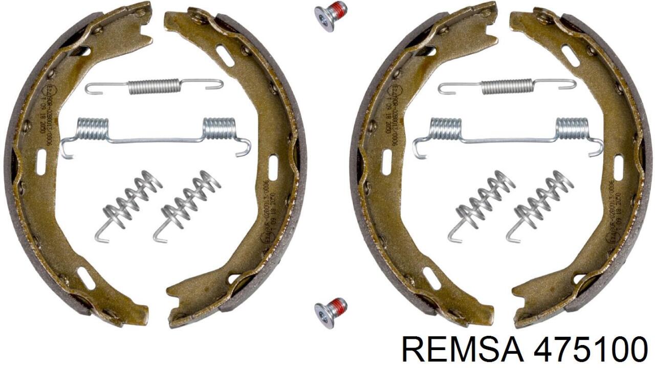 Тормозные колодки стояночного тормоза Remsa 475100 цена, от 17.86 USD