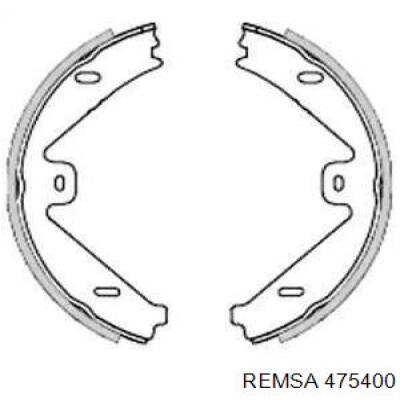 Колодки стояночного тормоза Remsa 475400