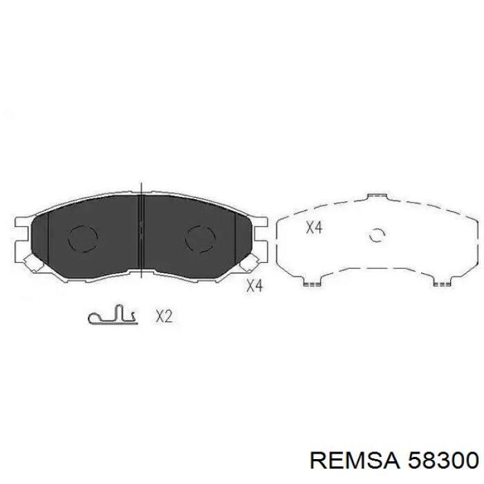 Колодки Remsa 58300 цена, от 23.22 USD