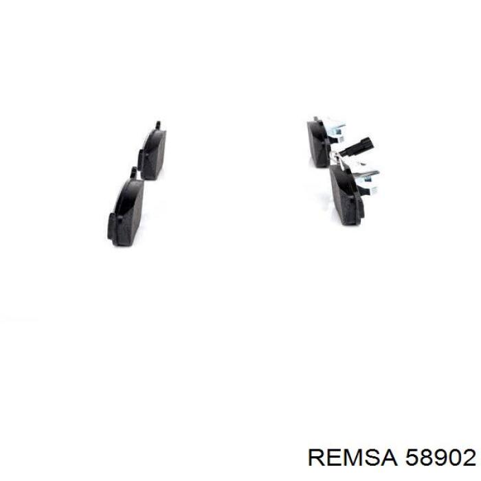 58902 Remsa Колодки передние