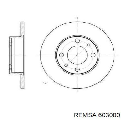 Купить 603000 Remsa Ротор тормозной
