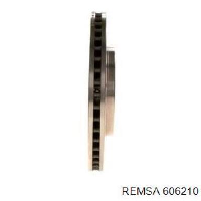 Передние тормозные диски 606210 Remsa