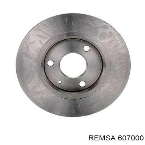 Передние тормозные диски 607000 Remsa