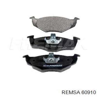 Передние тормозные колодки 60910 Remsa