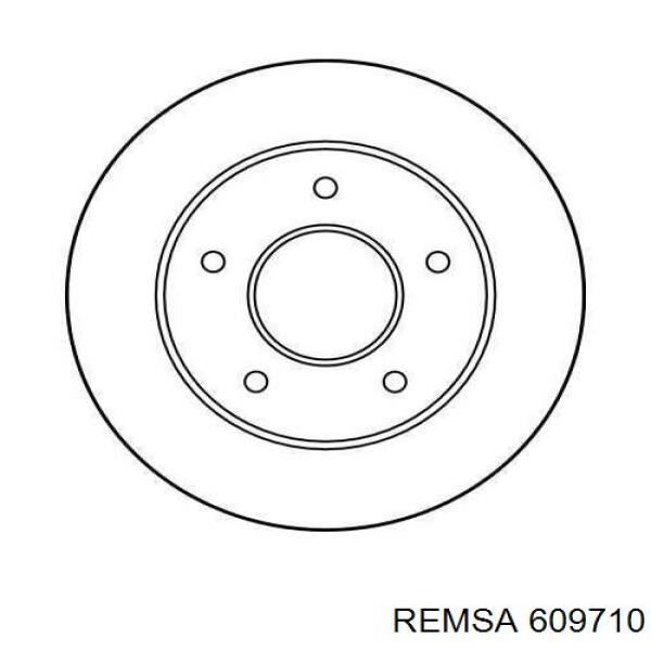 Передний тормозной диск Remsa 609710