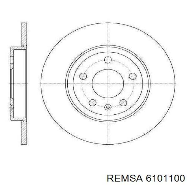 6101100 Remsa Дисковый тормоз