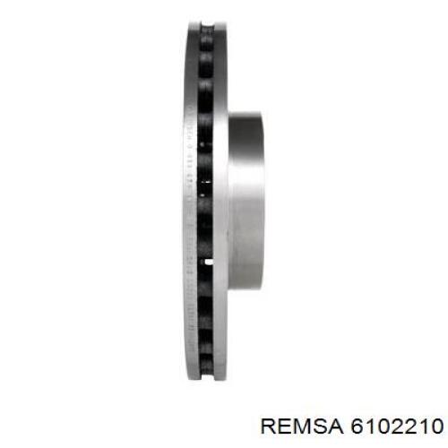 Передние тормозные диски 6102210 Remsa