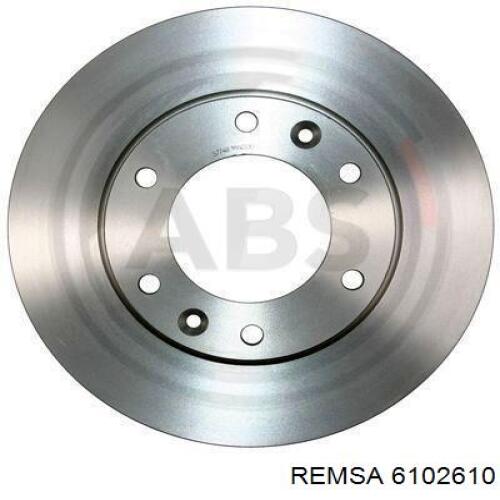 Передний тормозной диск Remsa 6102610