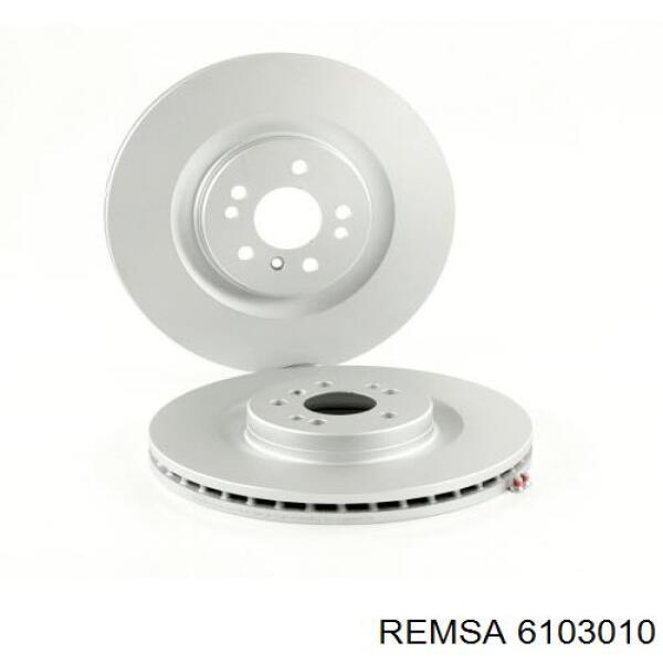 Передние тормозные диски 6103010 Remsa
