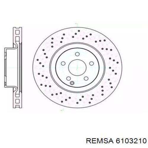 Купить 6103210 Remsa Ротор тормозной