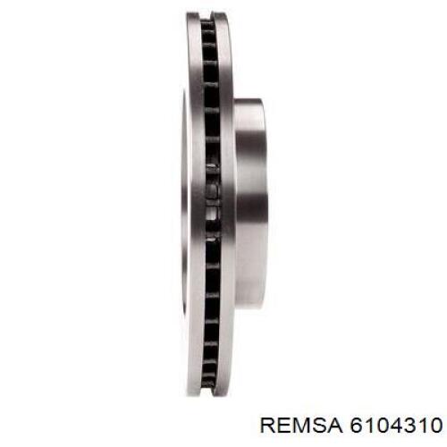 Передние тормозные диски 6104310 Remsa