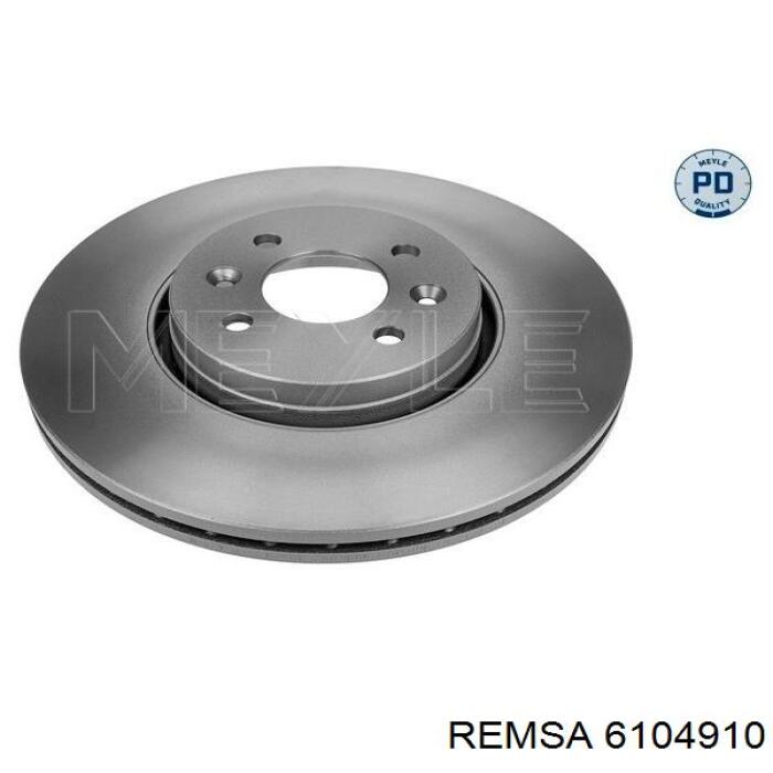 Передние тормозные диски 6104910 Remsa