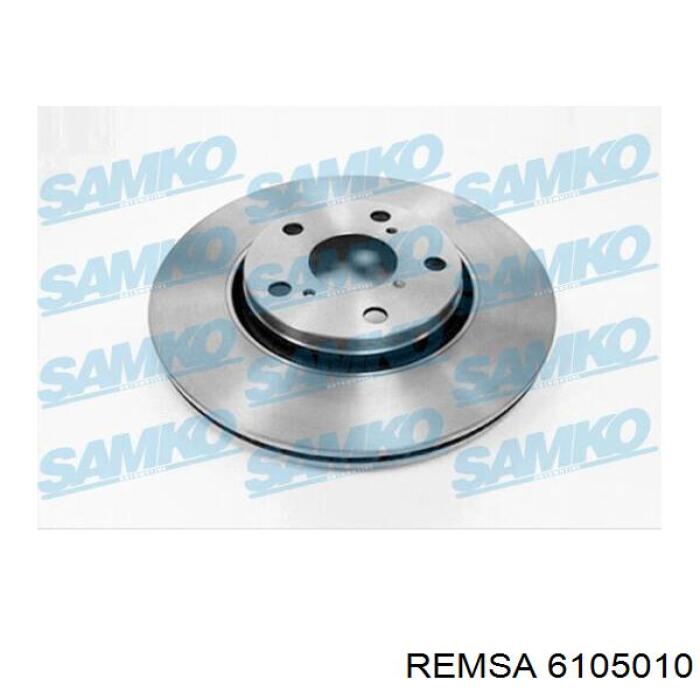 Передние тормозные диски 6105010 Remsa