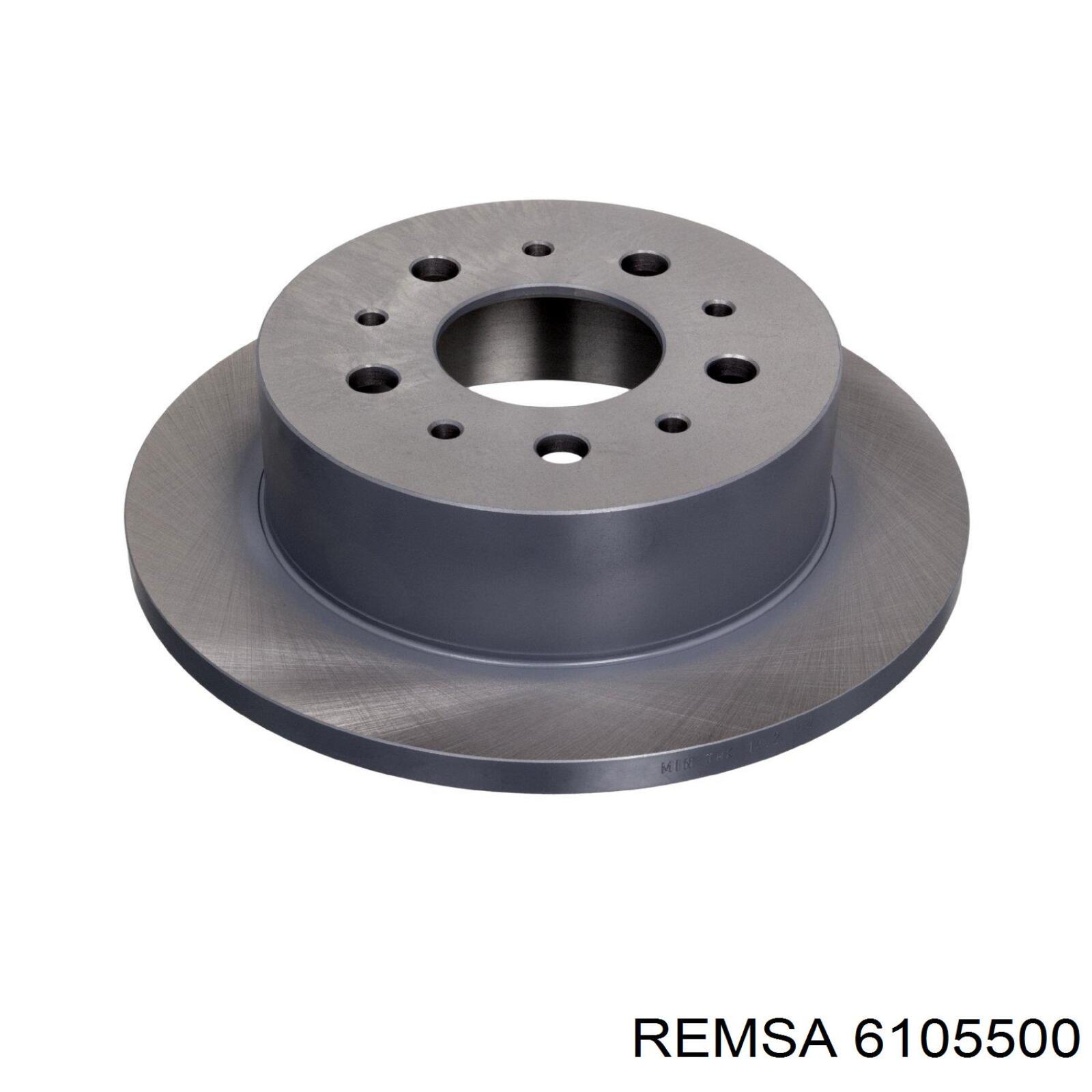 Тормозные диски 6105500 Remsa