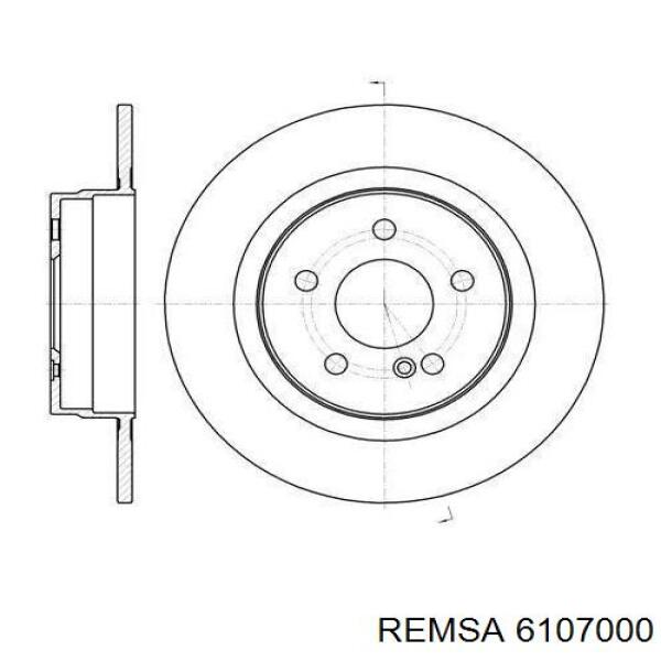 6107000 Remsa Дисковый тормоз