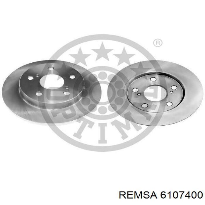 Тормозные диски 6107400 Remsa
