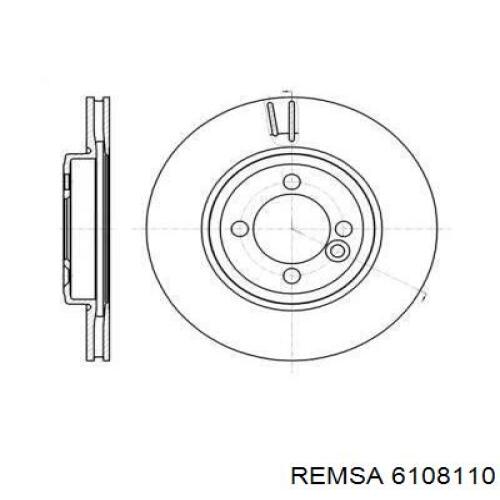 61081.10 Remsa тормозные диски