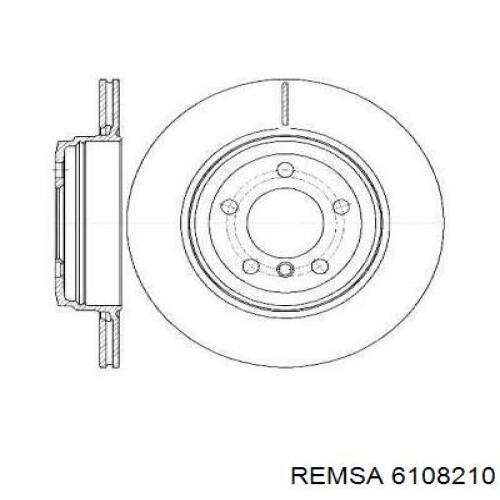6108210 Remsa тормозные диски