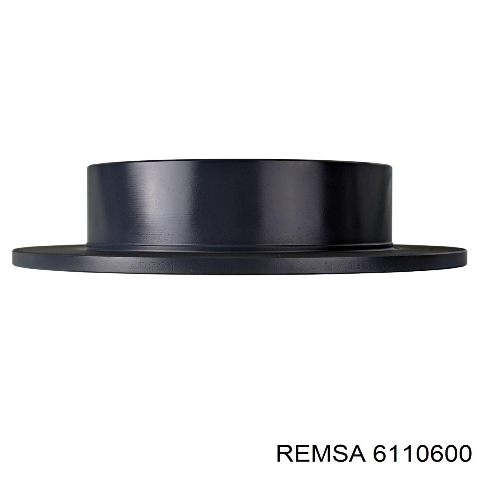 6110600 Remsa Дисковый тормоз