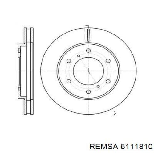 Купить 6111810 Remsa Ротор тормозной