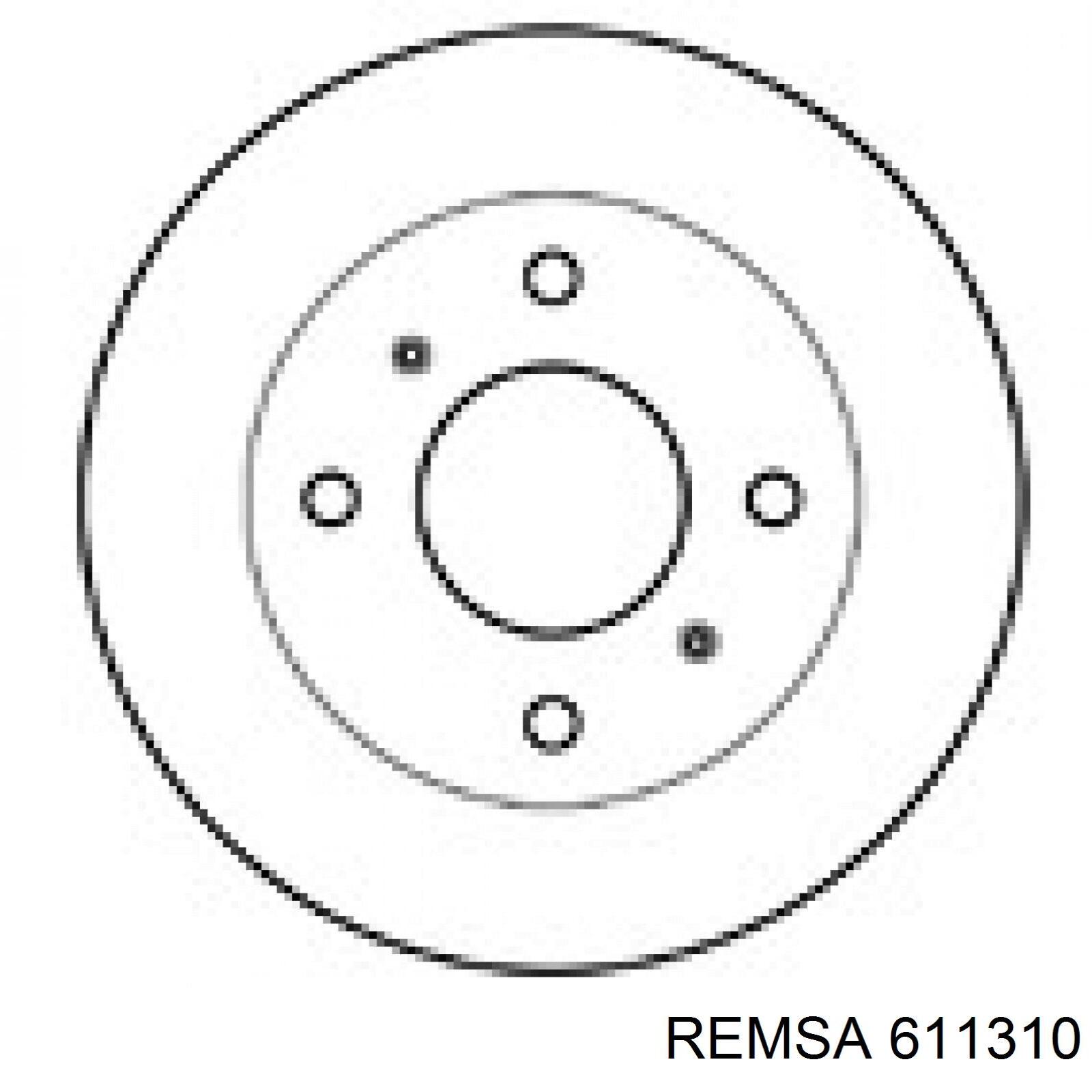 Купить 611310 Remsa Ротор тормозной