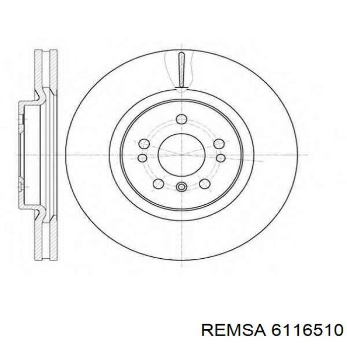Тормоз дисковый передний Remsa 6116510 цена, от 85.31 USD