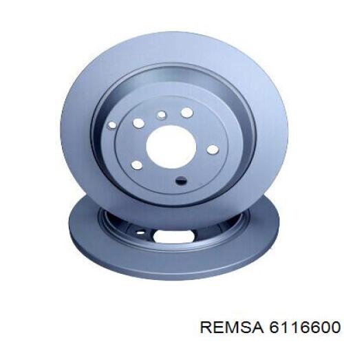 Купить 6116600 Remsa Диск тормозной задний