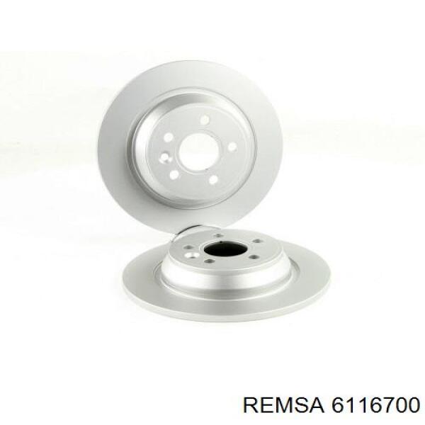 Тормозные диски 6116700 Remsa