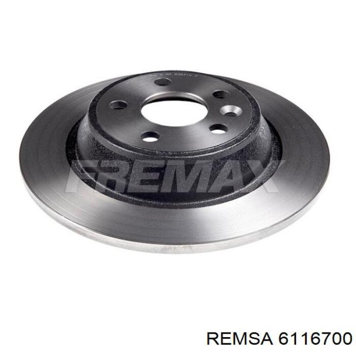 Задний дисковый тормоз Remsa 6116700