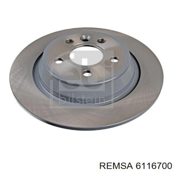 Задний тормозной диск Remsa 6116700 цена, от 33.12 USD