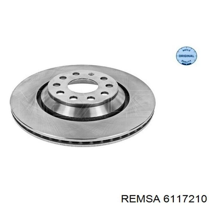 Купить 6117210 Remsa Диск тормозной задний
