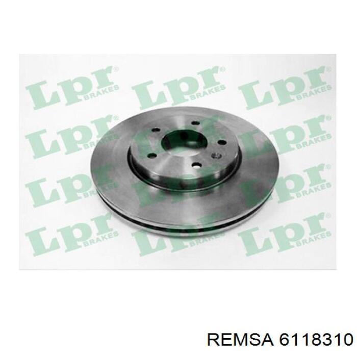 Передние тормозные диски 6118310 Remsa