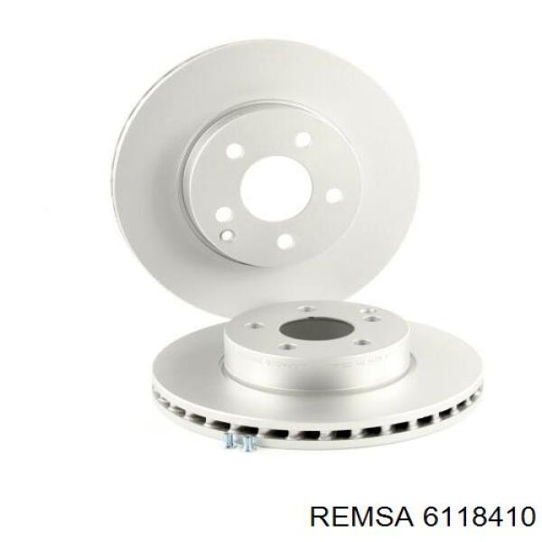 Передние тормозные диски 6118410 Remsa