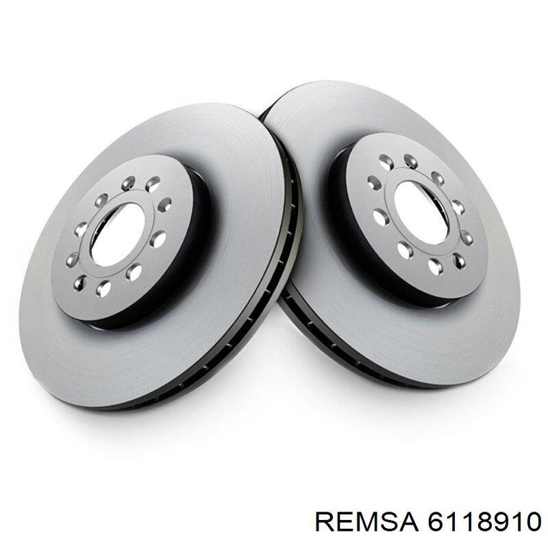 Передние тормозные диски 6118910 Remsa