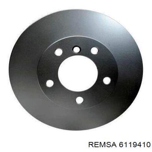 Передние тормозные диски 6119410 Remsa