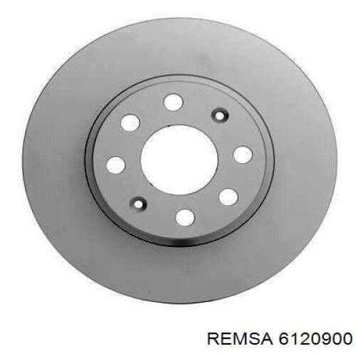Передние тормозные диски 6120900 Remsa