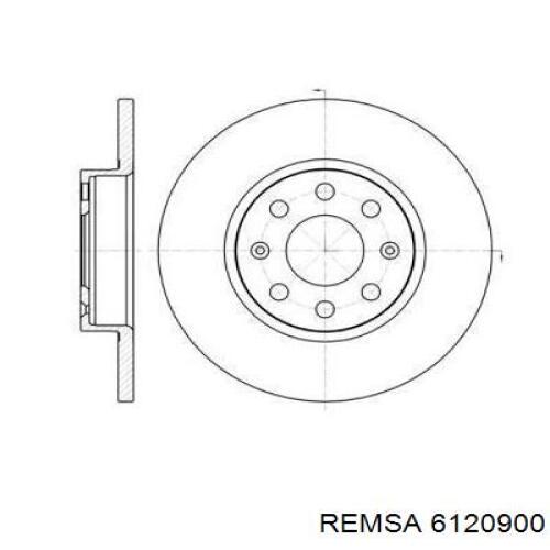 6120900 Remsa тормозные диски