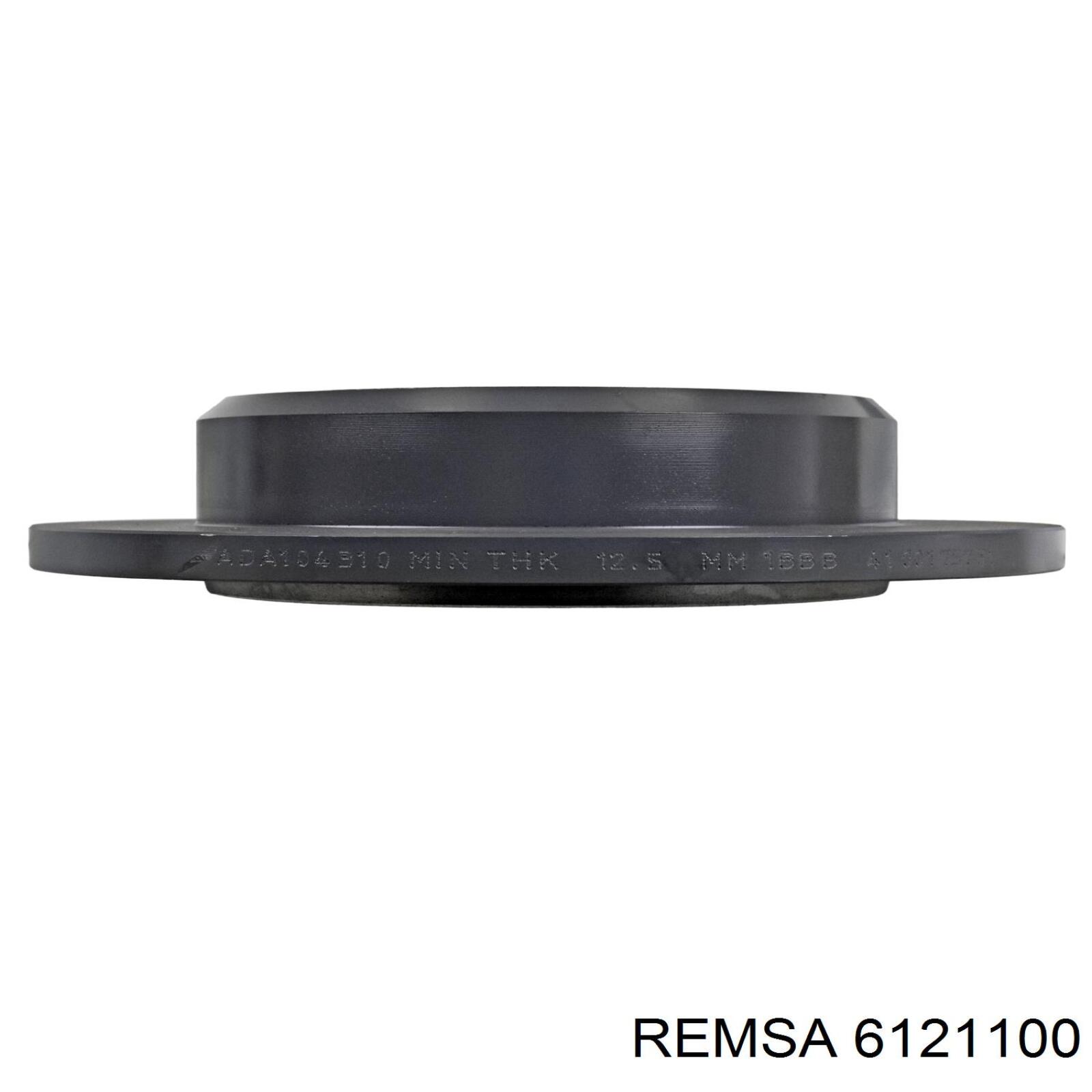 Задний дисковый тормоз Remsa 6121100