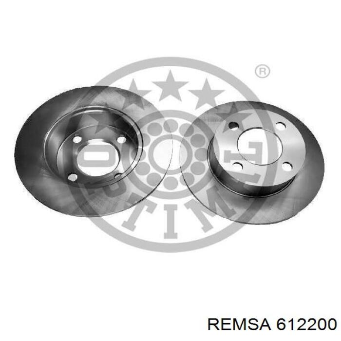 Купить 612200 Remsa Диск тормозной задний