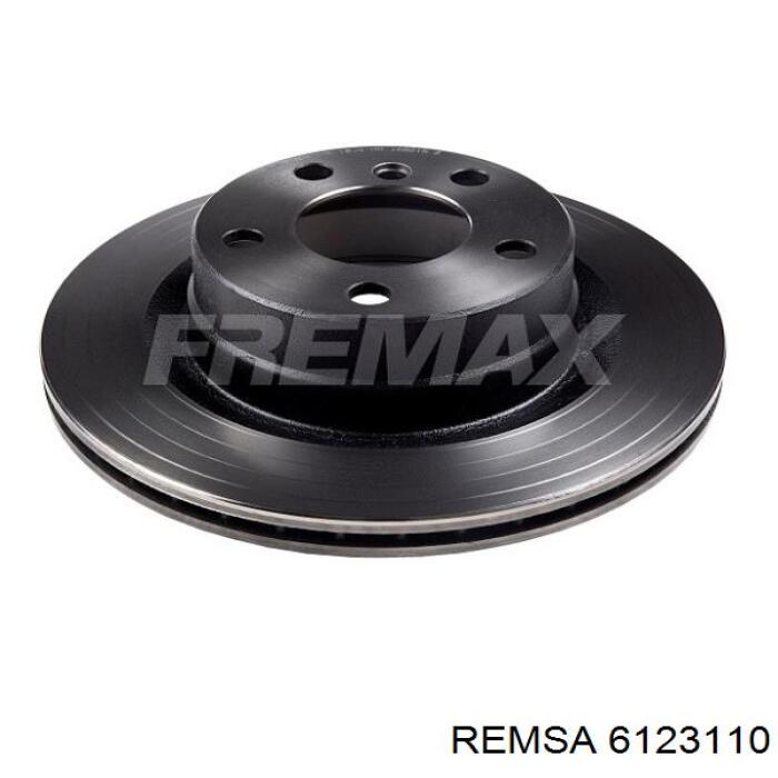 Тормозные диски 6123110 Remsa