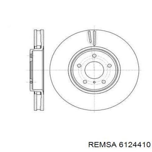 Купить 6124410 Remsa Ротор тормозной