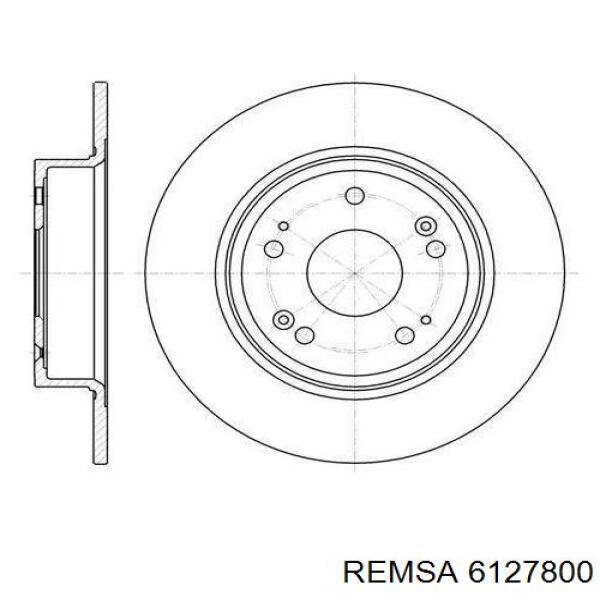 6127800 Remsa тормозные диски