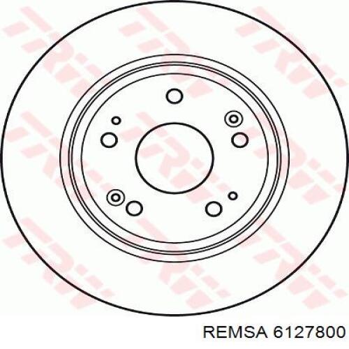 6127800 Remsa Дисковый тормоз