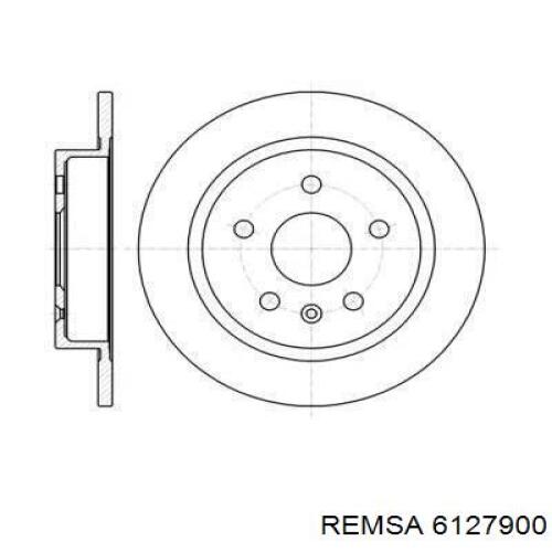 Тормозные диски 6127900 Remsa