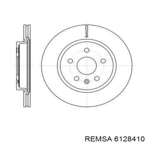 Задний дисковый тормоз Remsa 6128410