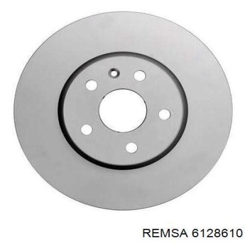 Передние тормозные диски 6128610 Remsa