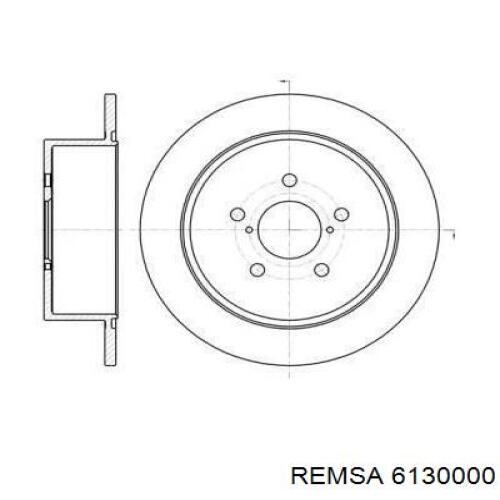 Тормозные диски 6130000 Remsa