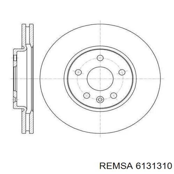 6131310 Remsa диск тормозной передний