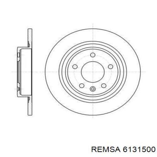 Тормозные диски 6131500 Remsa